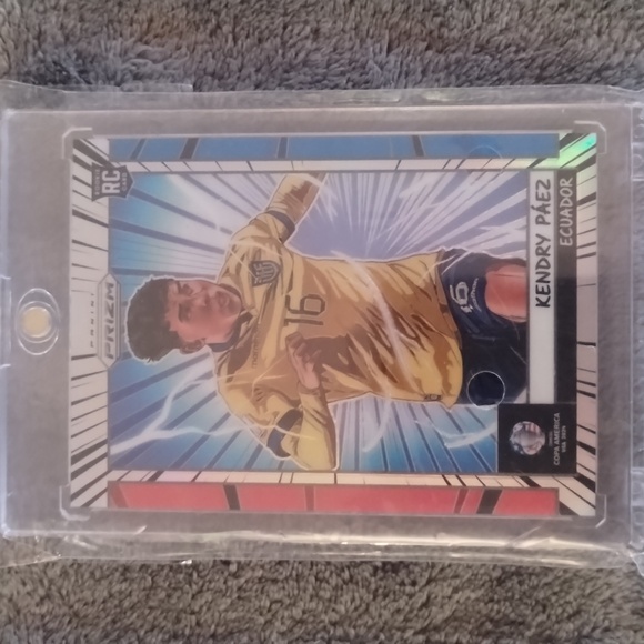 Kendry Paez 2024 Panini Prizm Conmebol Copa America 2024RC Manga SSP CASE HIT!